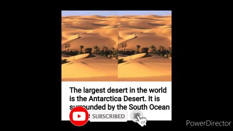 which is the largest desert in the world