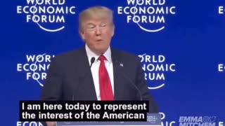 Trump at the WEF 2018