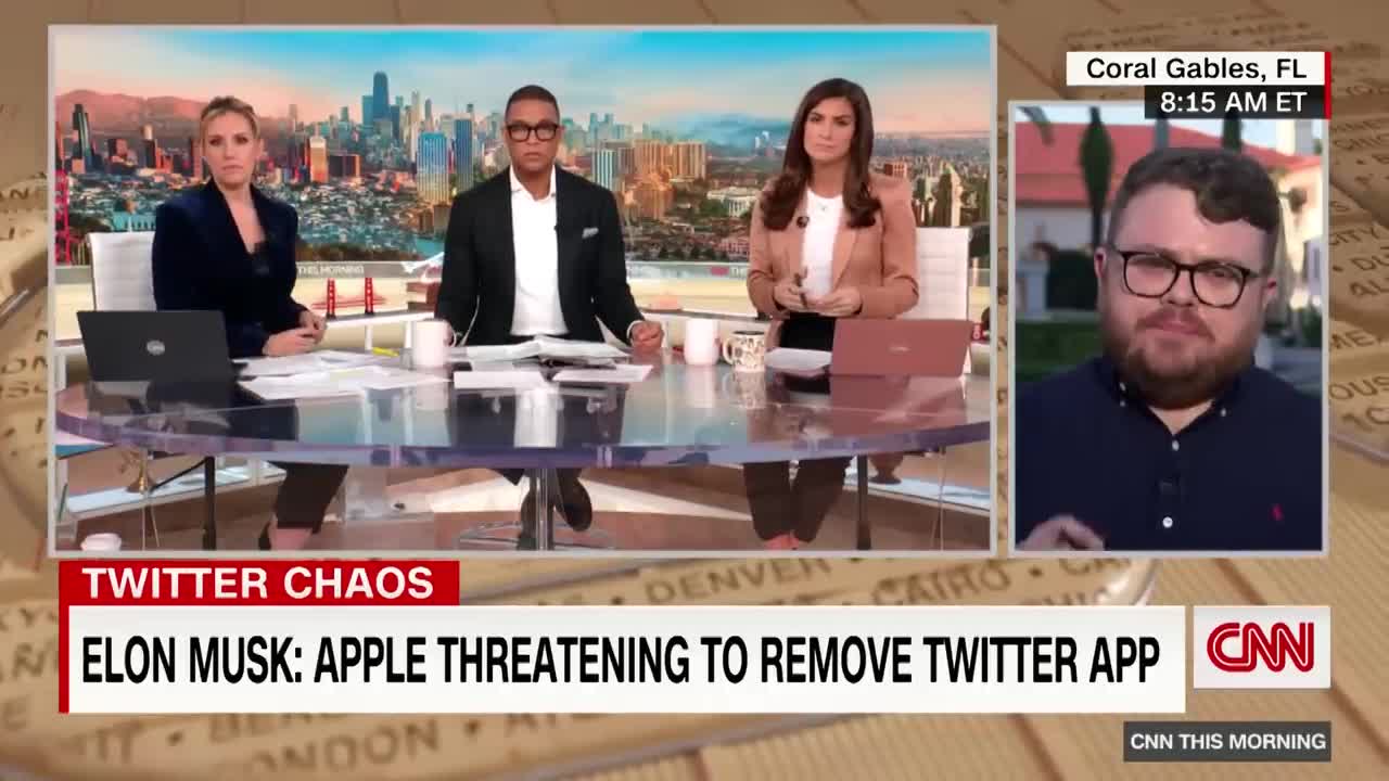 CNN fact-checks Musk's claims Apple wants to remove Twitter app