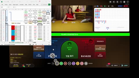 Live Baccarat - High hit rate in different Evo studio. Just a coincidence?