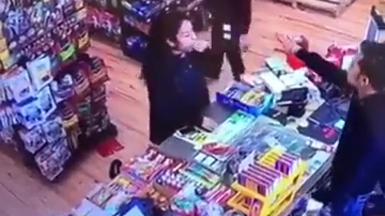 I think she's going to think twice before starting another fight