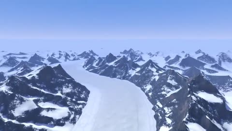 Animation how? a glacier melt