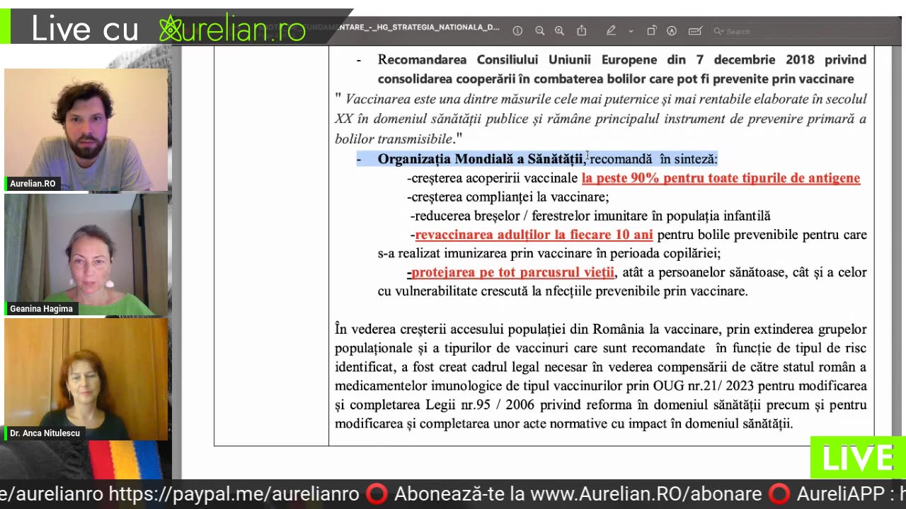 Despre Strategia Națională de Vaccinare