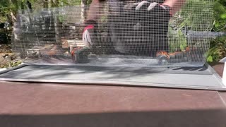 Catproof window screen pt 2