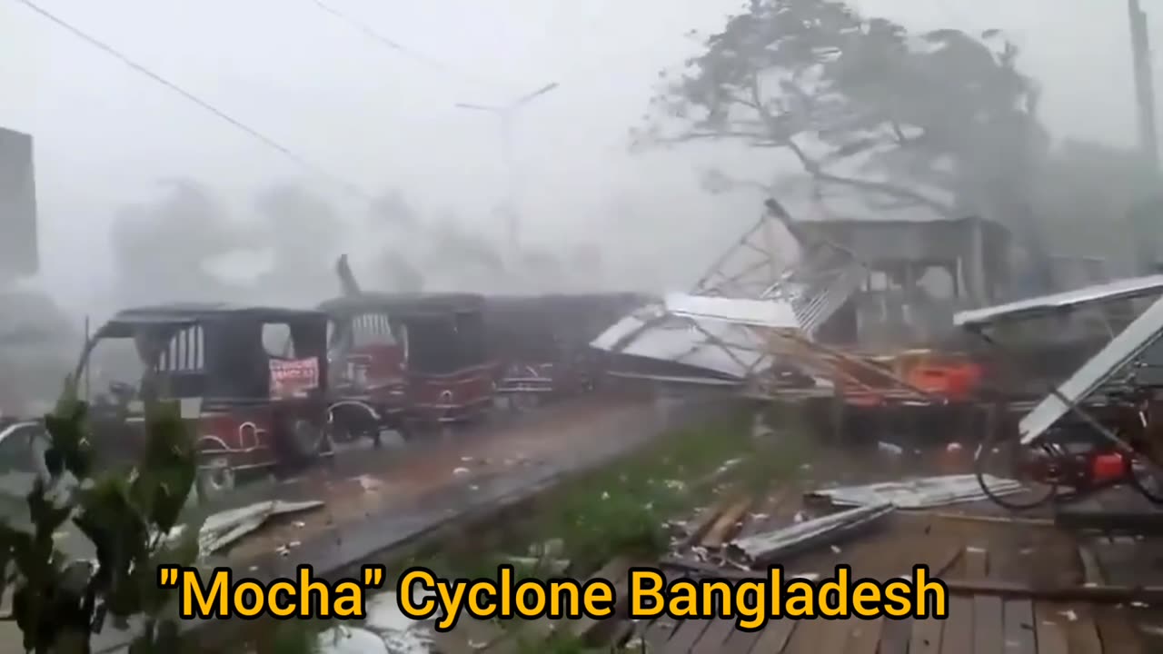 Mocha Cyclone Bangladesh 2023