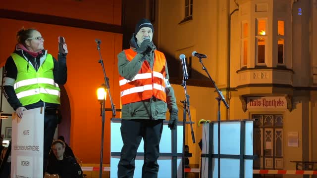 Greifswald: Rede eines weiteren Bürgers 24.01.2022