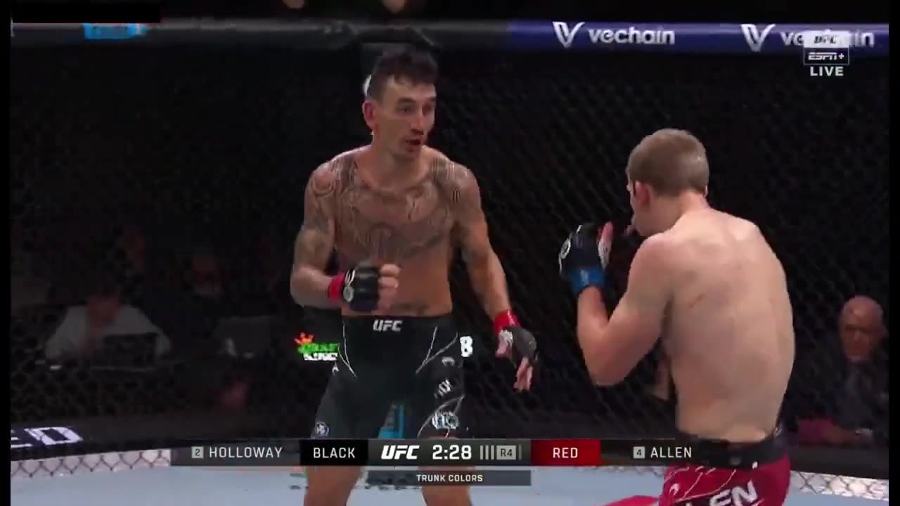 Max Holloway vs. Arnold Allen Full UFC Fight