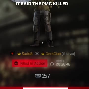 Just jump and hope for the best - Clip - Escape From Tarkov