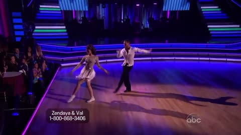 Zendaya & Valentin Chmerkovskiy - Freestyle - Dancing With the Stars 2013 - Week 10