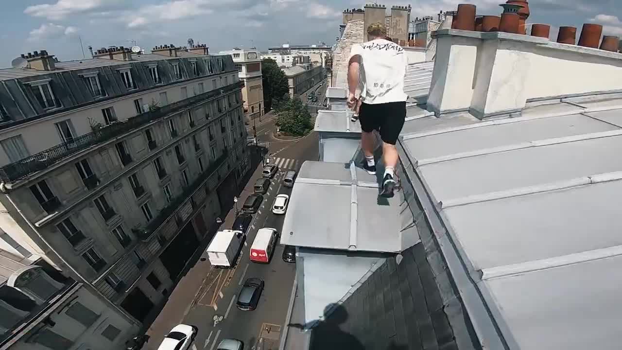 Paris Rooftop Parkour POV 🇫🇷