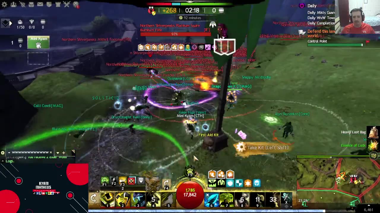 GW2 -FARMING ,SPVP and WvW MULTICLASS !!!!!