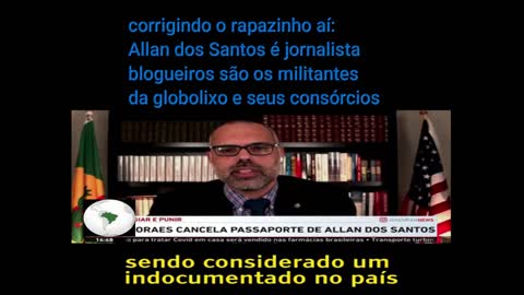 PERSEGUIÇÃO IMPLACAVEL CONTRA ALLAN DOS SANTOS