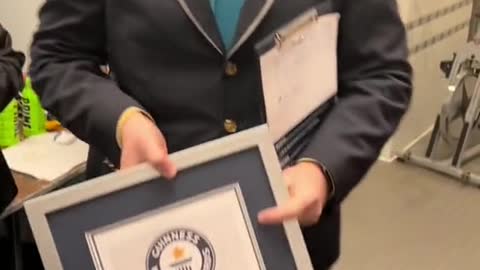 I FINALLY SET A WORLD RECORD!! @Guinness World Records
