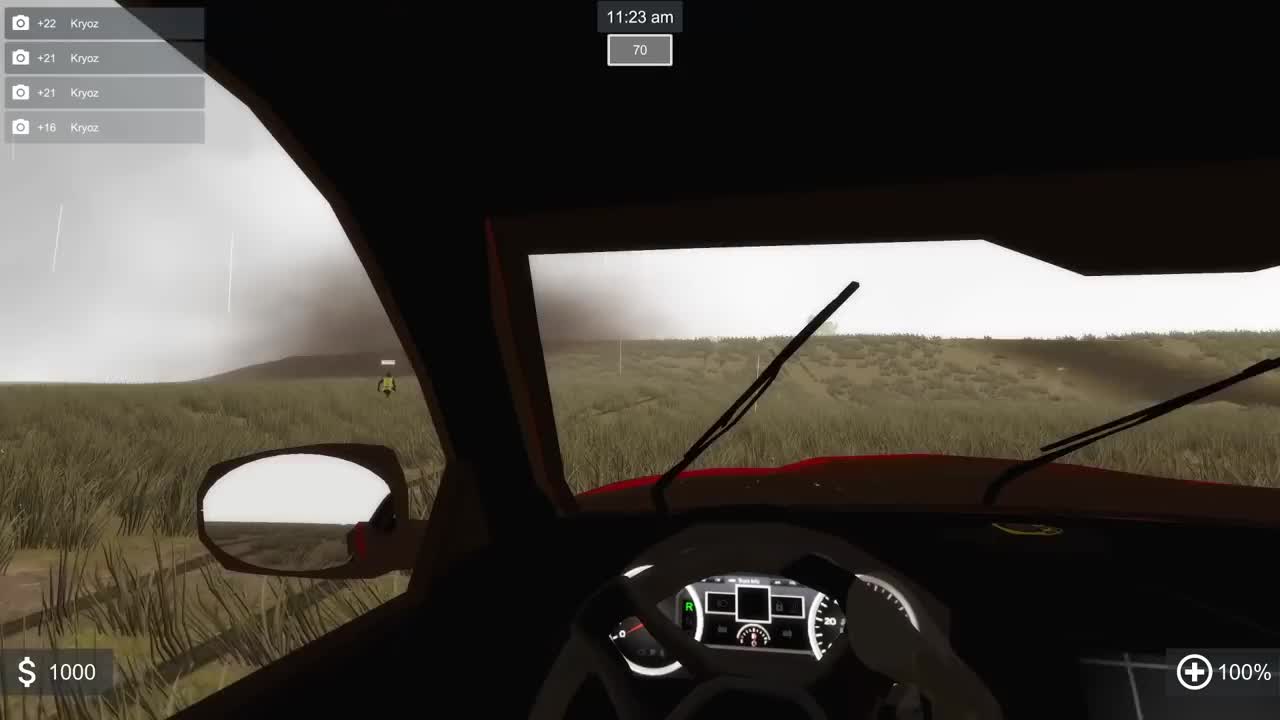 Storm chasing summed up in 13 seconds