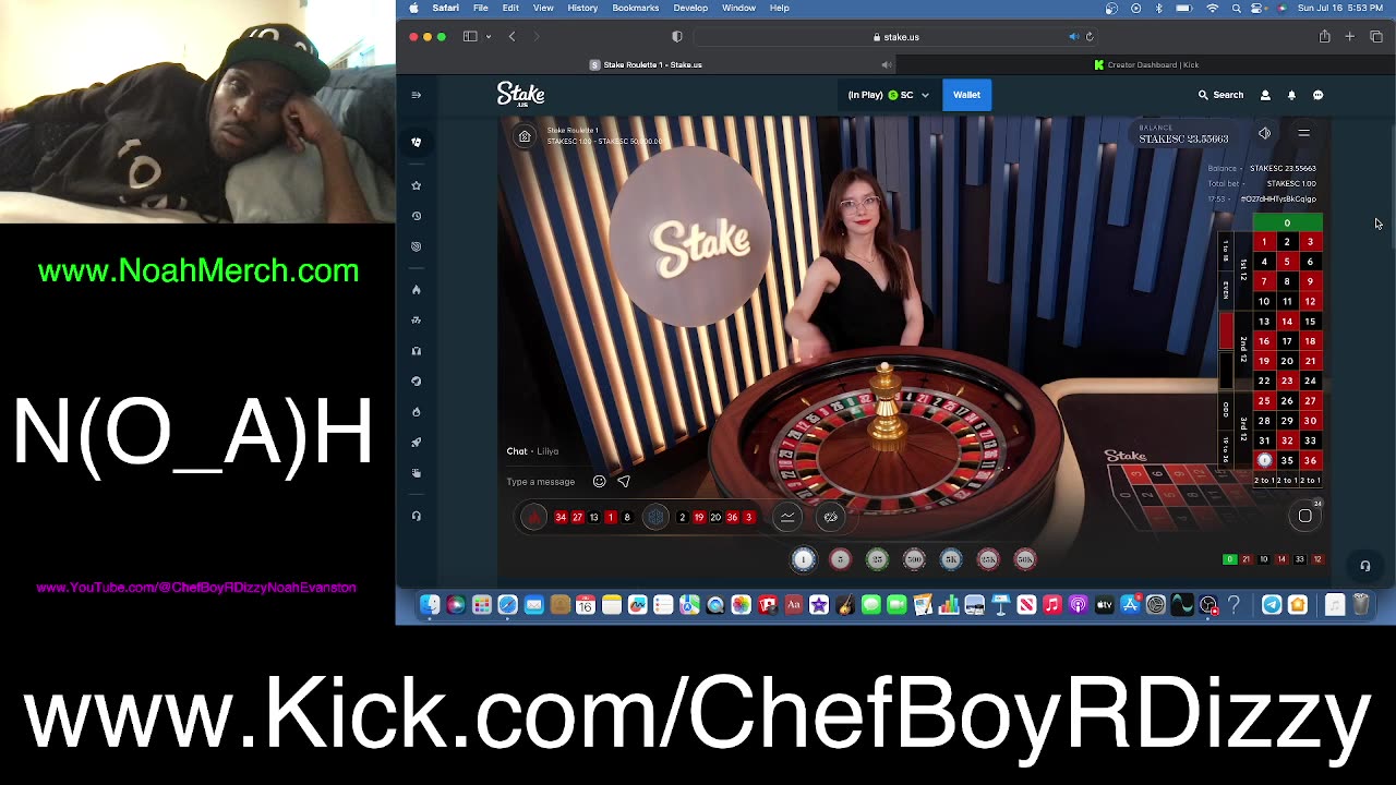 Chef Boy R Dizzy VLOG: @Kick #Stream #11 (O_o) #July #16 #2023 (O_o) www.Kick.com/ChefBoyRDizzy