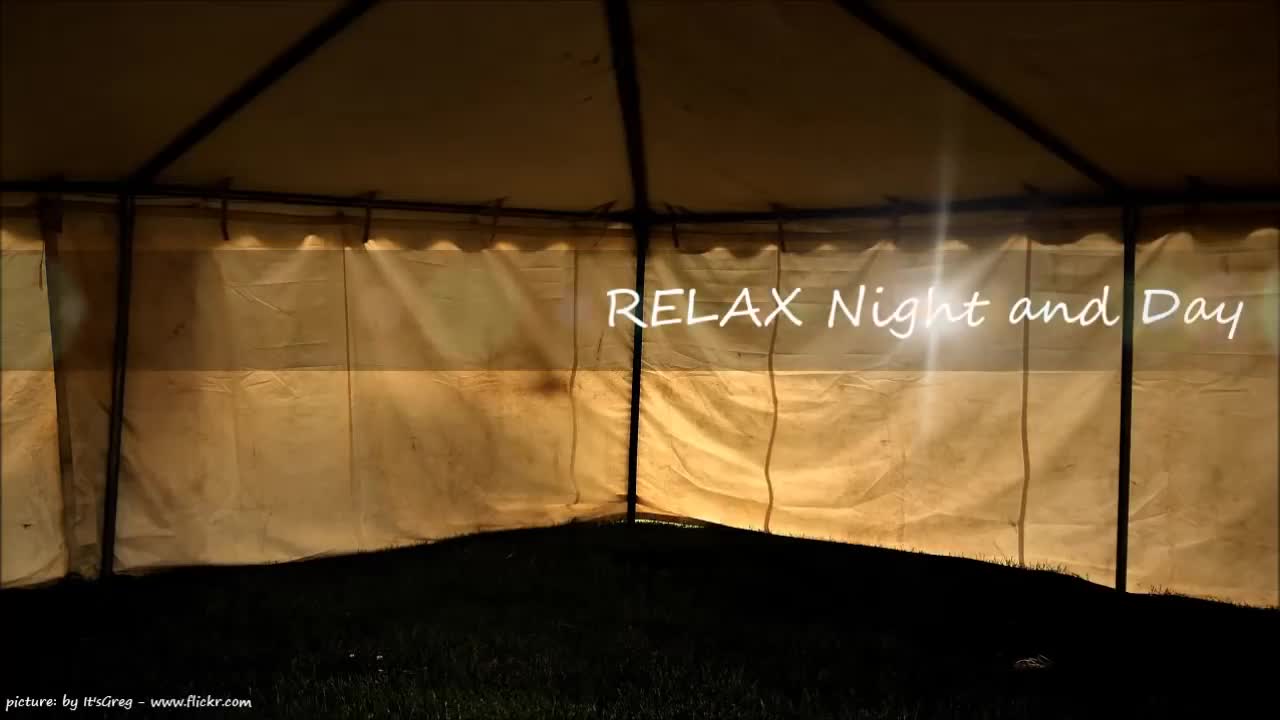 RAIN on a TENT I Sound Therapy for Study, Sleep, Massage & SPA I Relax Night and Day