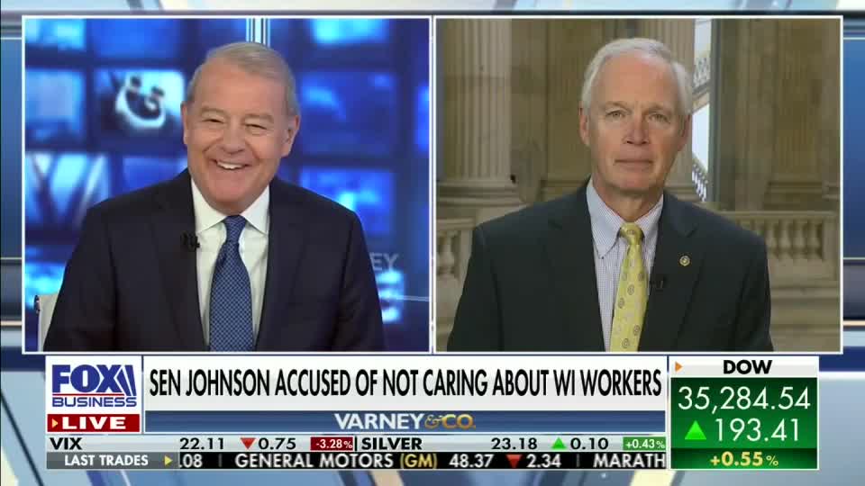 Senator Johnson on Varney & Co 2.8