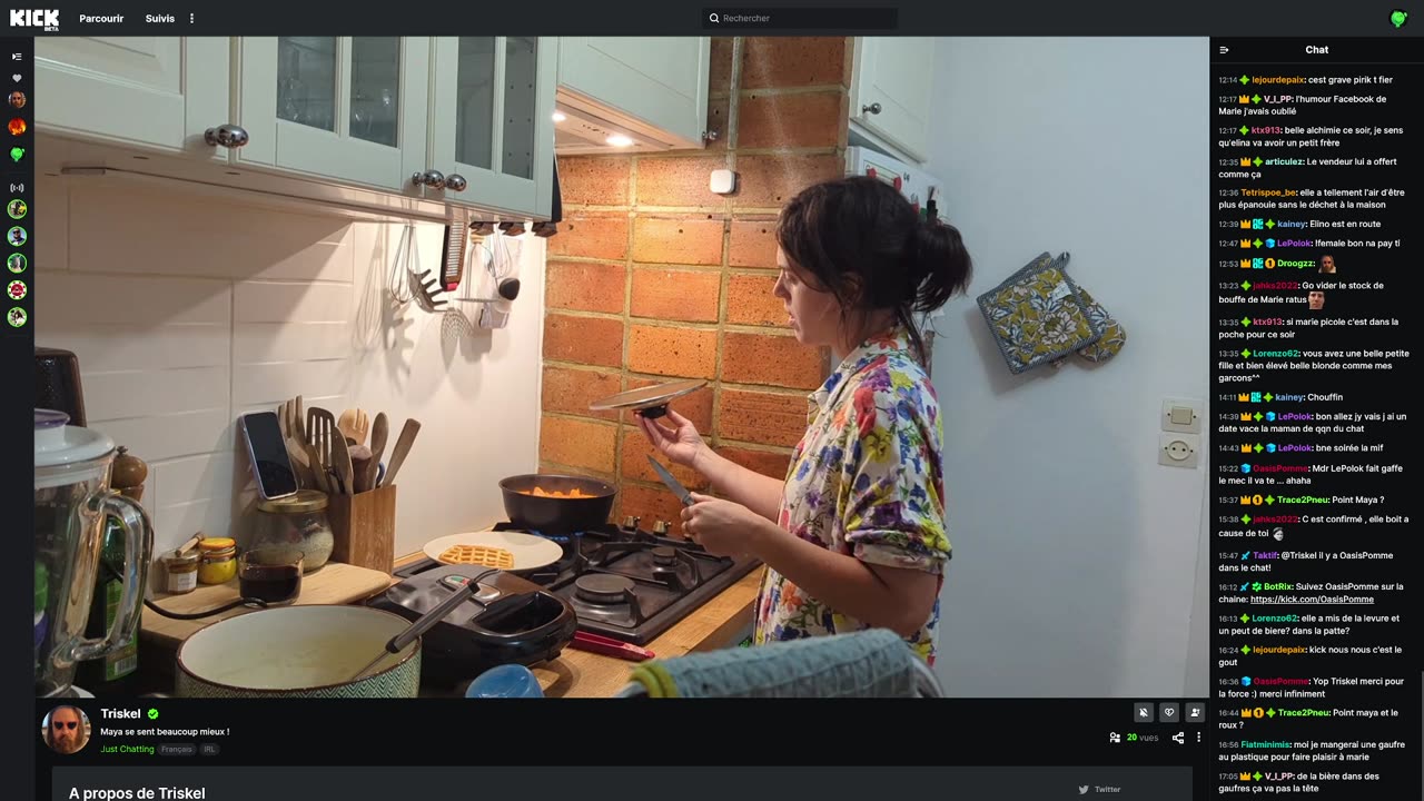 2023-10-14 (7bis.1) - Soirée gauffres avec Marie + Loot extrême - Kick Triskel (version avec chat)