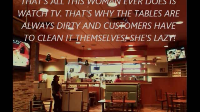 VERY NASTY AND LAZY MONKEY AT ABSECON MCDONALDS