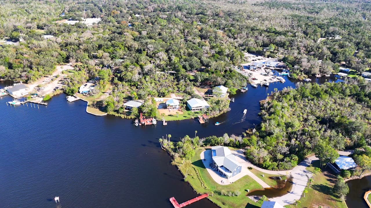Homosassa River Fly Over - Florida
