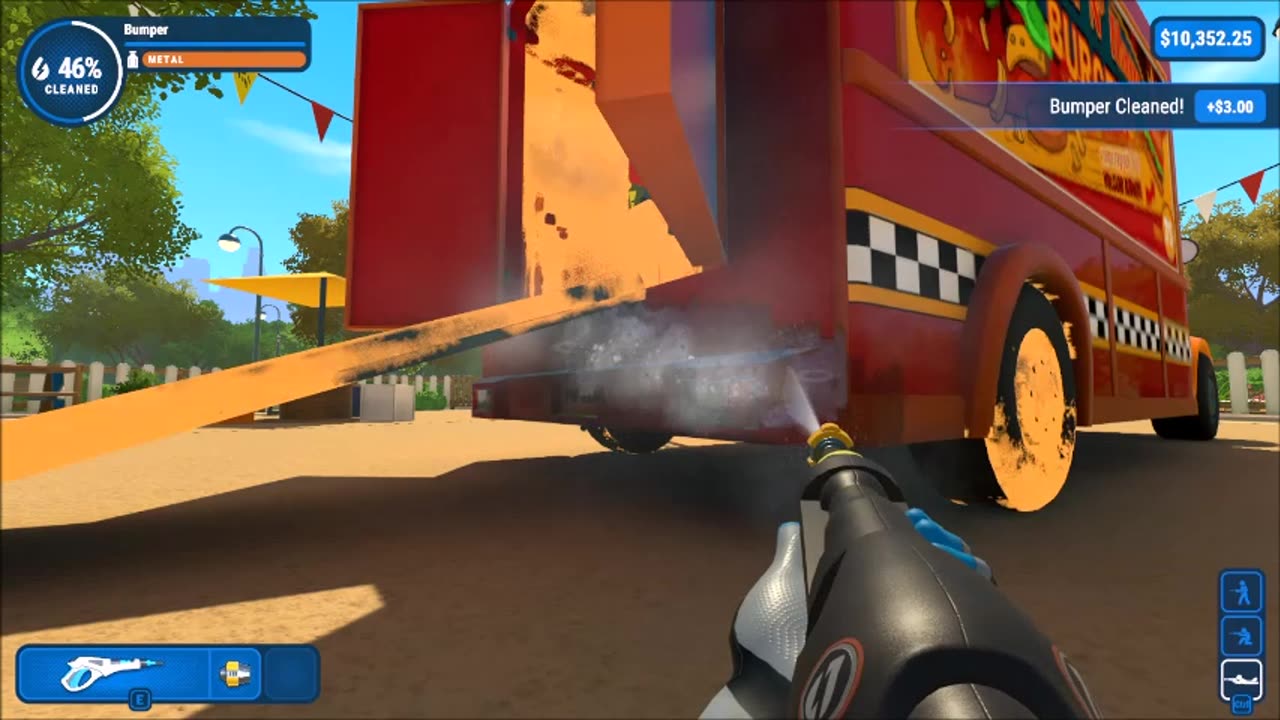 PowerWash Simulator Muckingham Files Part 1-Burger Truck (No Commentary)