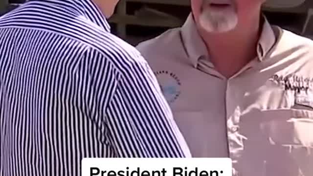 President Biden:"No one f***s with a Biden"