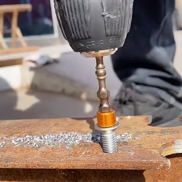 Titanium Plated Hex Shank HSS Screw Thread Metric Tap Drill Bits