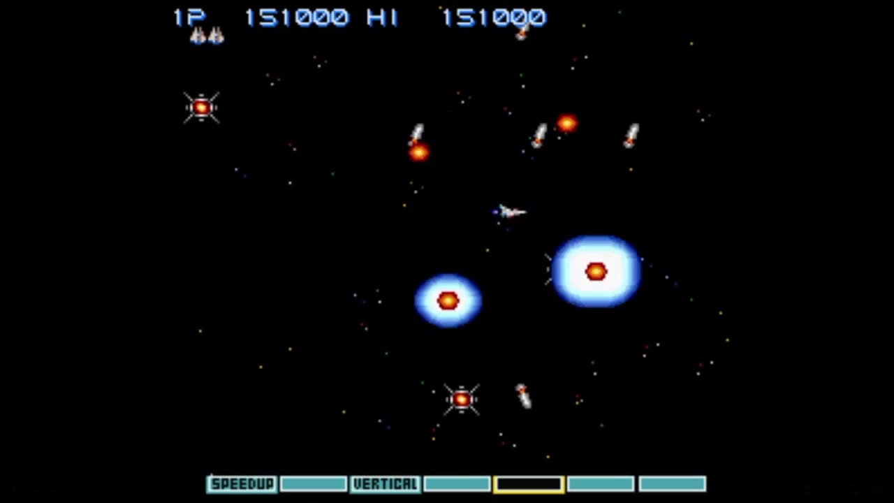 Gradius 3 game play