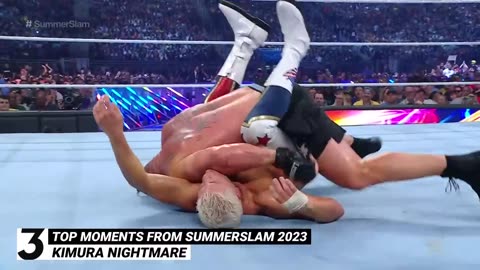 Top moments of WWE summer slammer 🥵