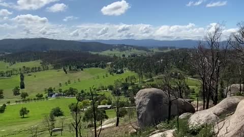 Good day for hiking in countryside Victoria