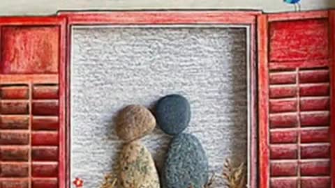 stone craft decoration/artistic fabulous new pebble Stone art