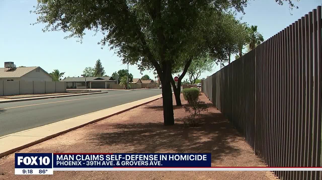 MAN CLAIMS SELF-DEFENSE IN NORTH PHOENIX HOMICIDE, RELEASED BASED ON EVIDENCE AND WITNESS STATEMENTS