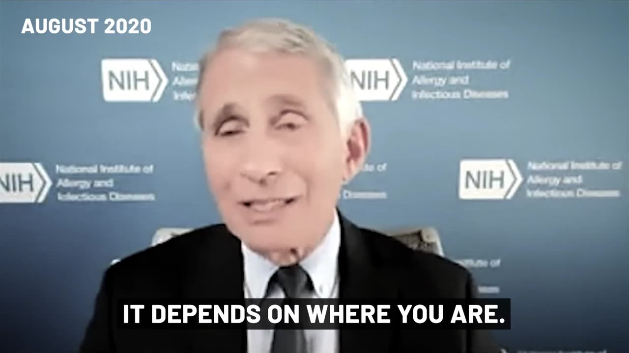 Fauci - Look At The Tape I Wanted Children In School