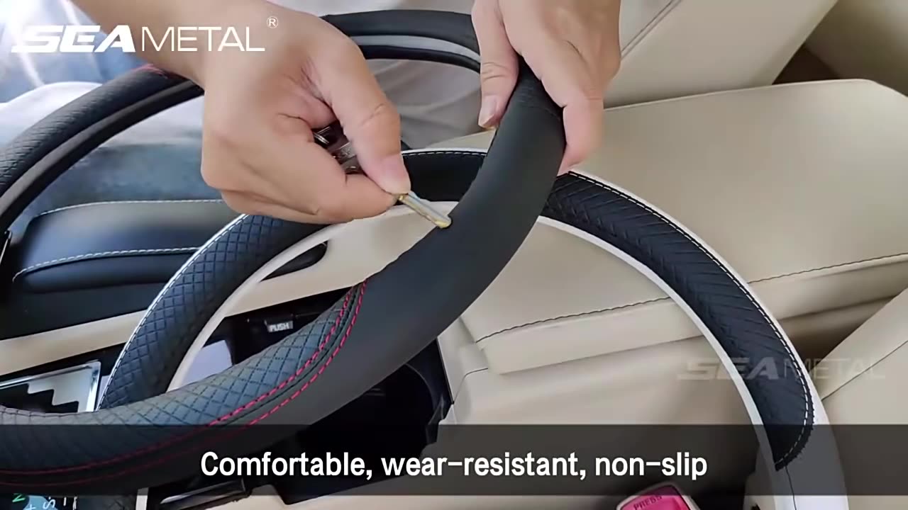 Breathable Anti-Slip Car Steering Wheel Cover