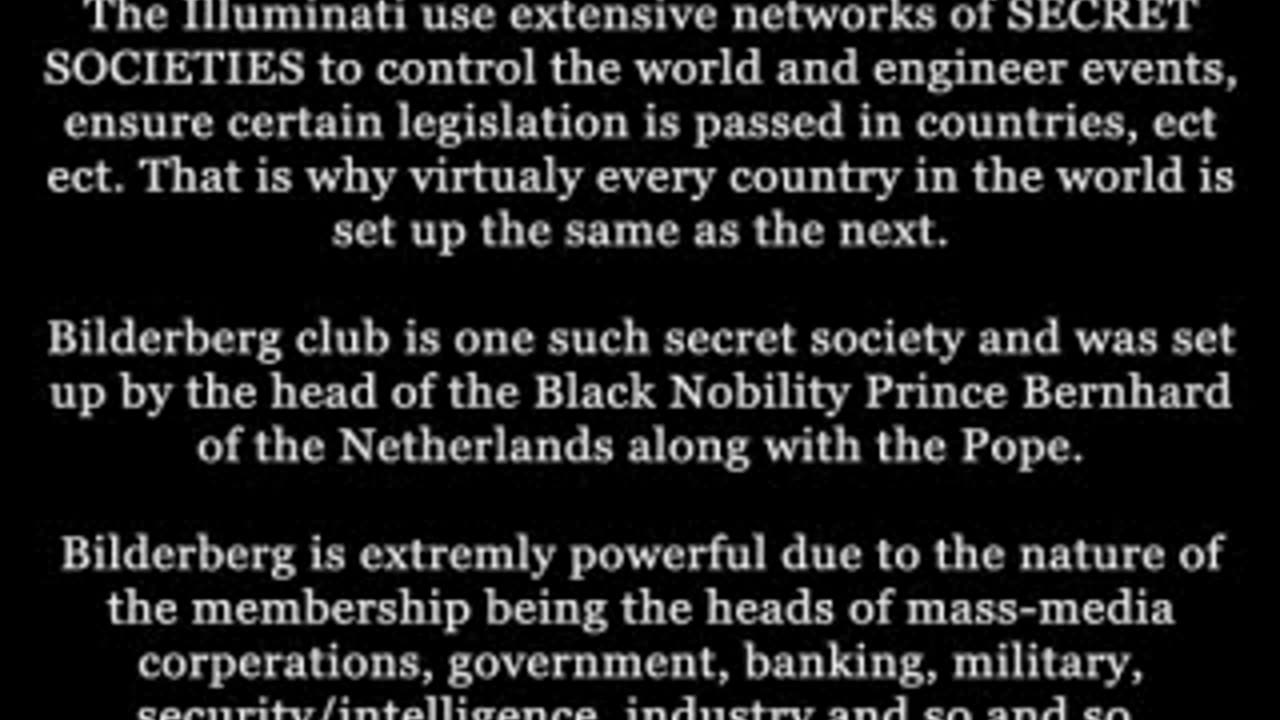 Jesuits, Vatican & Black Nobility