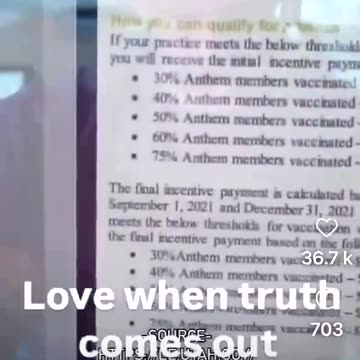 Doctors bribed to get their patients take the vaccine