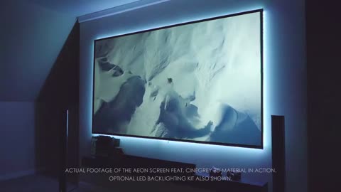 Elite Screens new EDGE FREE® Aeon Series Product Video