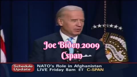 Joe Biden on the cbo cspan 2009