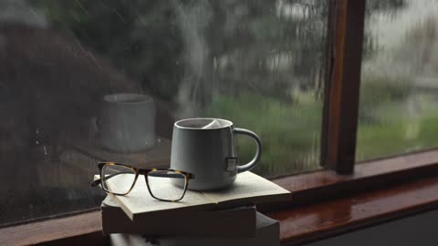 Rain and Coffee - Relaxing video music