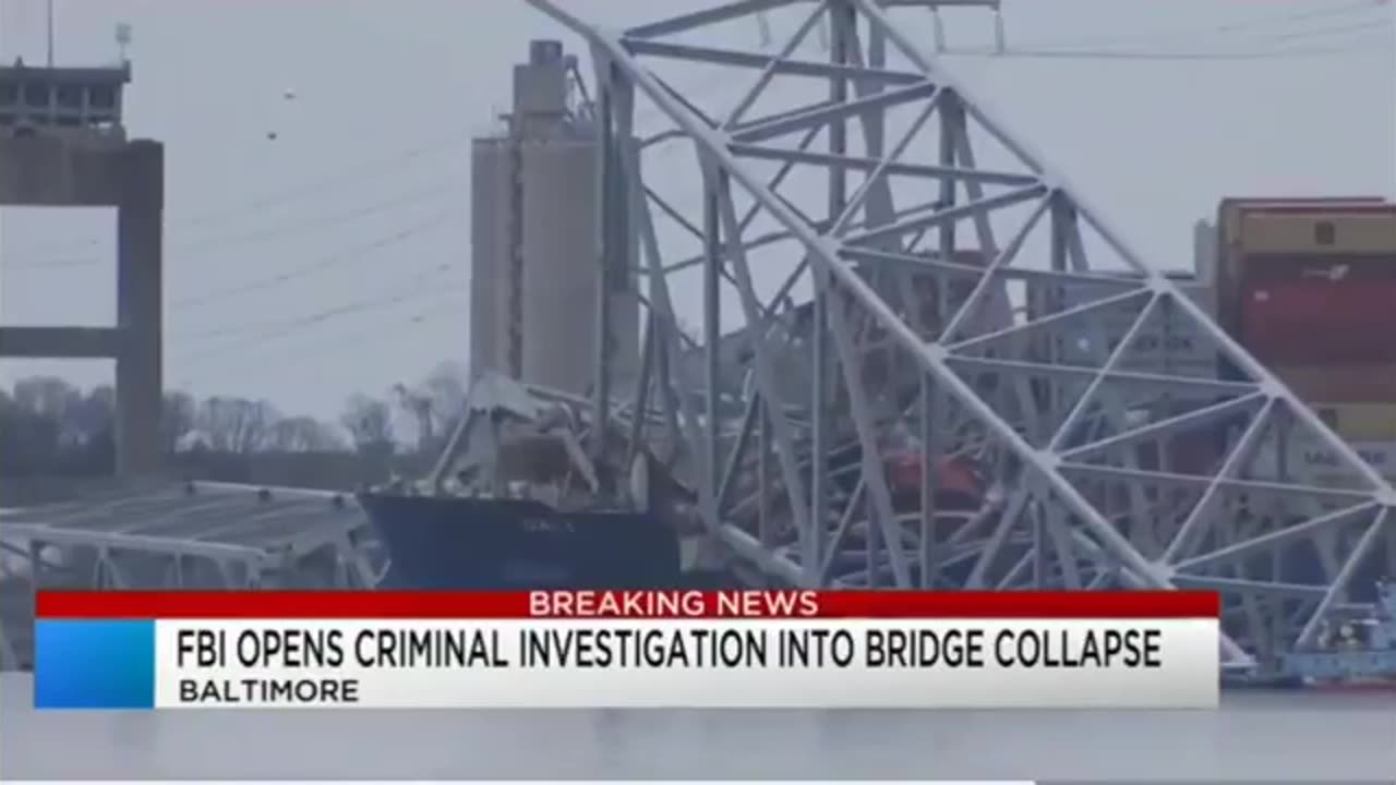 FBI has opened a criminal investigation into the FSK bridge collapse in B-more. dunnnnn..