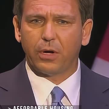 DeSantis, About How He Rejected Crist's Calls To Shut The State Down
