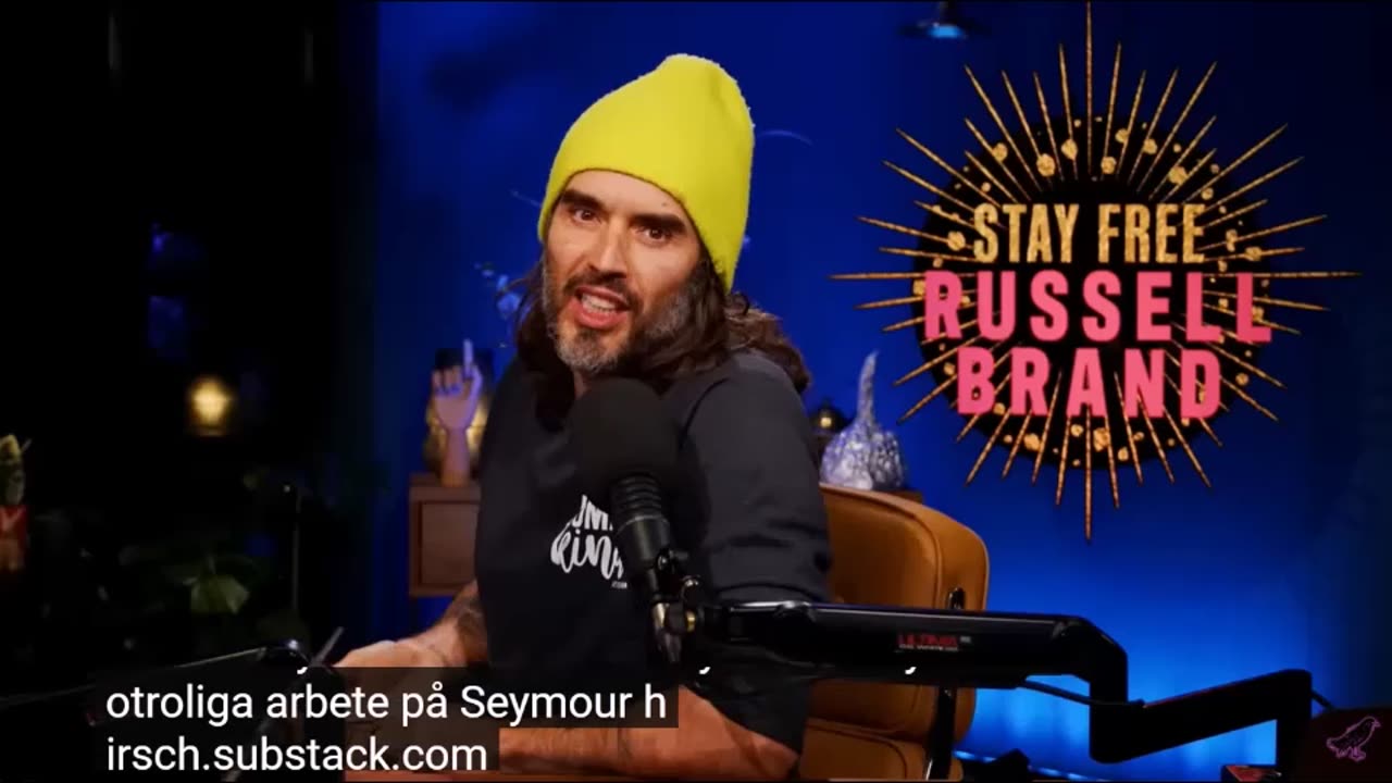 # 695 - Seymour Hersh gästar Russel Brand om USA´s sprängning av Nordstream. SVENSKTEXTAD.