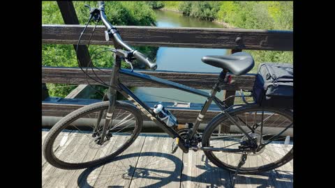 2021 New Bike Day. My first ride on my new Trek Verve 2 Disc.