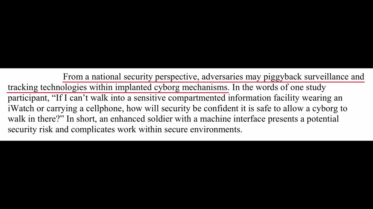 Cyborg Soldier 2050: Human/Machine Fusion and the Implications for the Future of the DOD - You Are The "Warfighter" they refer to!