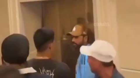 Rohit Sharma angry in subhman gill after the match