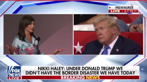 Nikki Haley: Under Trump we didn't have the BORDER DISASTER we have today