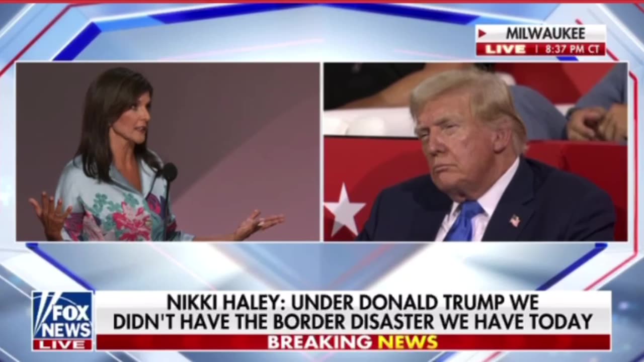 Nikki Haley: Under Trump we didn't have the BORDER DISASTER we have today