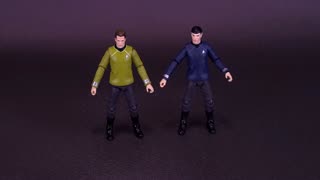 Hiya Toys Star Trek 2009 Exquisite Mini Series Spock 1:18 Scale Figure