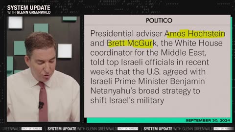 Glenn Greenwald - Who Is Really Dragging the U.S. Into Israel's Wars