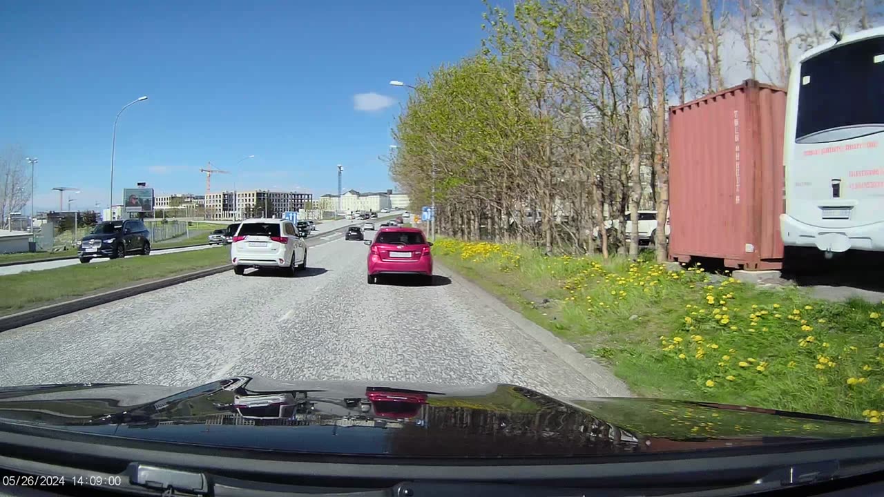 Reykjavik driving